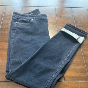 White House Black Market Indigo Straight Leg Jeans